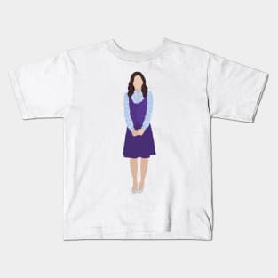 the good place good janet illustration Kids T-Shirt